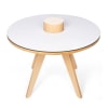 Tavolo da disegno multifunzionale in legno D70 cm