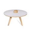 Tavolo da disegno multiuso in legno XXL D90 cm
