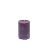 Bougie cylindrique violette H10