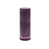 Bougie cylindrique violette H20