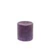 Bougie cylindrique violette H10