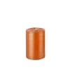 Bougie cylindrique orange H10