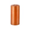 Bougie cylindrique orange H15
