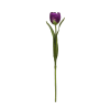 Tallo de tulipán artificial morado h37