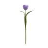 Tallo de tulipán artificial malva h37
