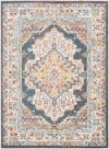 Orientalischer Vintage Teppich Mehrfarbig/Grau 200x275