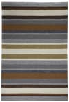 Handgetufteter Teppich aus Polyester - Braun Multi - 160x230 cm