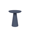 Table d'appoint ronde en aluminium ø34,5cm - Bleu