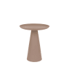 Table d'appoint ronde en aluminium ø34,5cm - Rose