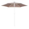 Sekey Ombrellone Da Balcone 200x125 Cm Con Supporto – Talpa – Protezione Solare E Pioggia - 4