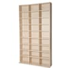 Estantería christel 180x102x235cm madera mdf haya