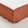 Olivier Desforges Cache Sommier 90x190 Cm En Coton Et Lin Bicolore