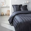Parure de lit en Coton Noir 220x240 cm