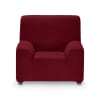 Funda de sillón elástica adaptable rojo 70 - 110 cm