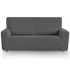 Funda de sofá elástica adaptable gris 240 - 270 cm