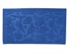 Tapis de bain 60x100 bleu en coton 800 g/m²