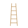 Escalera de madera maciza en tono olivo de 50x150cm