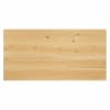 Cabecero de madera maciza en tono olivo de 100x60cm