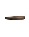 Mesita de noche de madera maciza flotante nogal de 3,2x40cm