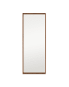 Espejo de madera maciza tono envejecido de 160x80cm