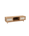 Mueble tv de madera envejecido 150x40cm