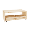 Mesa de centro de madera Costa natural