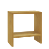Table de chevet en bois couleur olivier