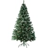Künstlicher Weihnachtsbaum naturgetreu mit Metallständer grün