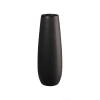 Vase haut en céramique noir H32,5cm