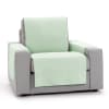 Funda cubre sillón protector liso 55 cm verde