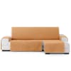Protector cubre sofá chaiselongue derecho 240 ocre