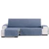Protector cubre sofá chaiselongue izquierdo 240 azul