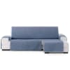 Protector cubre sofá chaiselongue derecho 240 azul