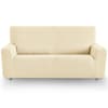 Funda de sofá elástica adaptable marfil 180 - 240 cm