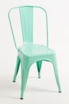 Pack 6 sillas color verde menta en acero reforzado