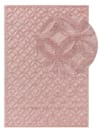 Tappeto per interno ed esterno rosa 160x230