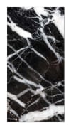 Tapis vinyle marbre noir 60x200cm