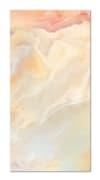 Tapis vinyle marbre orange 80x200cm