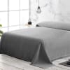 Pack 2 unidades plaids multiusos sofa cama gris oscuro 230x260 cm