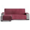 Protector cubre sofá chaiselongue acolchado izquierdo 240 rojo