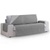 Protector cubre sofá acolchado  115 cm   gris oscuro   gris
