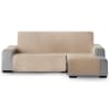 Protector cubre sofá chaiselongue acolchado derecho 240 beige