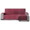Protector cubre sofá chaiselongue acolchado derecho 290 rojo