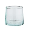 Bicchiere d'acqua in vetro trasparente