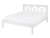 Letto doppio in legno bianco 140x200cm