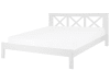 Letto doppio in legno bianco 180x200cm