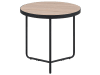 Tavolino colori legno chiaro / nero medio grande