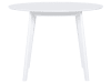 Tavolo da pranzo legno bianco ⌀ 100 cm