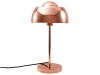 Lámpara de mesa de metal cobrizo 44 cm