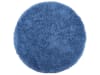 Tapis en tissu bleu 140x140cm